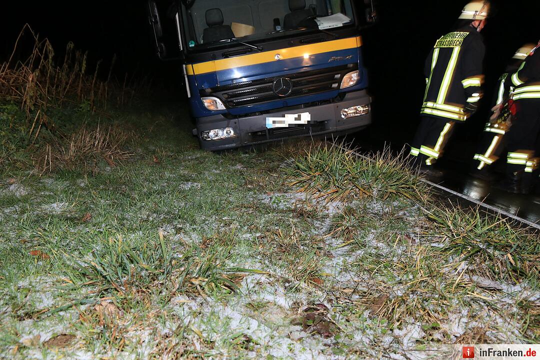 Lkw-Bergung bei Kremmeldorf