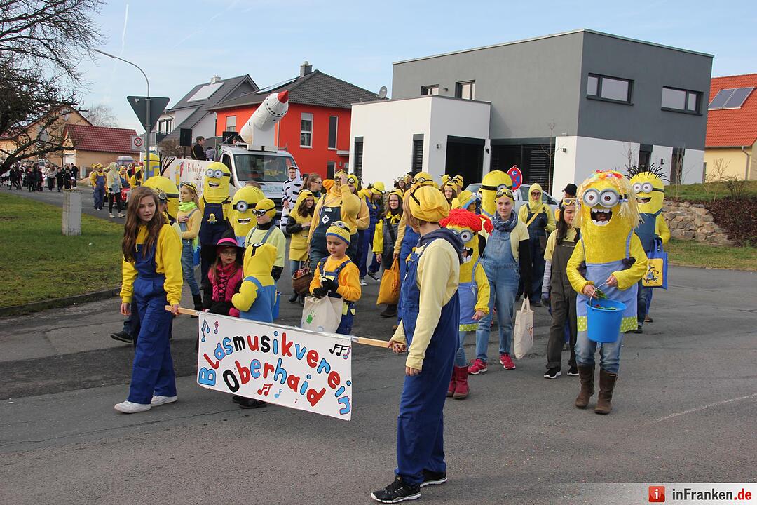 Faschingszug Oberhaid 2016