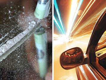 "Line" und Schlangenlinien: Polizei verfolgt Drogen nehmenden Autofahrer auf A73 "Line" und Schlangenlinien: Polizei verfolgt Drogen nehmenden Autofahrer auf A73