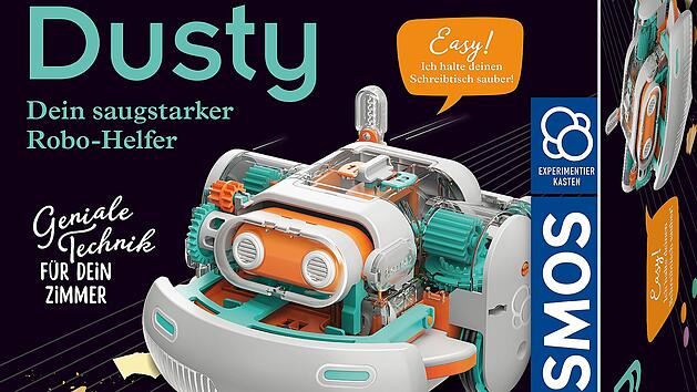Top 10 Spielzeug: Kosmos Dusty &ndash; Dein saugstarker Robo-Helfer