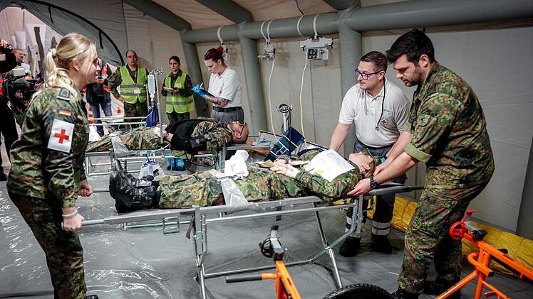 &Uuml;bung &laquo;Medic Quadriga&raquo; der Bundeswehr