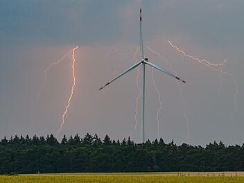 Gewitter &uuml;ber Berlin und Brandenburg
