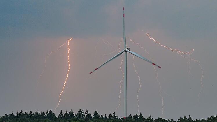Gewitter &uuml;ber Berlin und Brandenburg