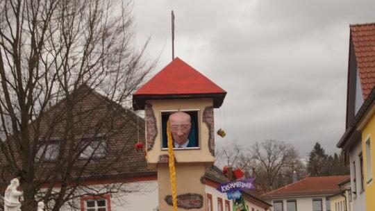 Faschingsumzug in Memmelsdorf mit dem Faschingsverein Hallstadt Foto: Joseph Beck