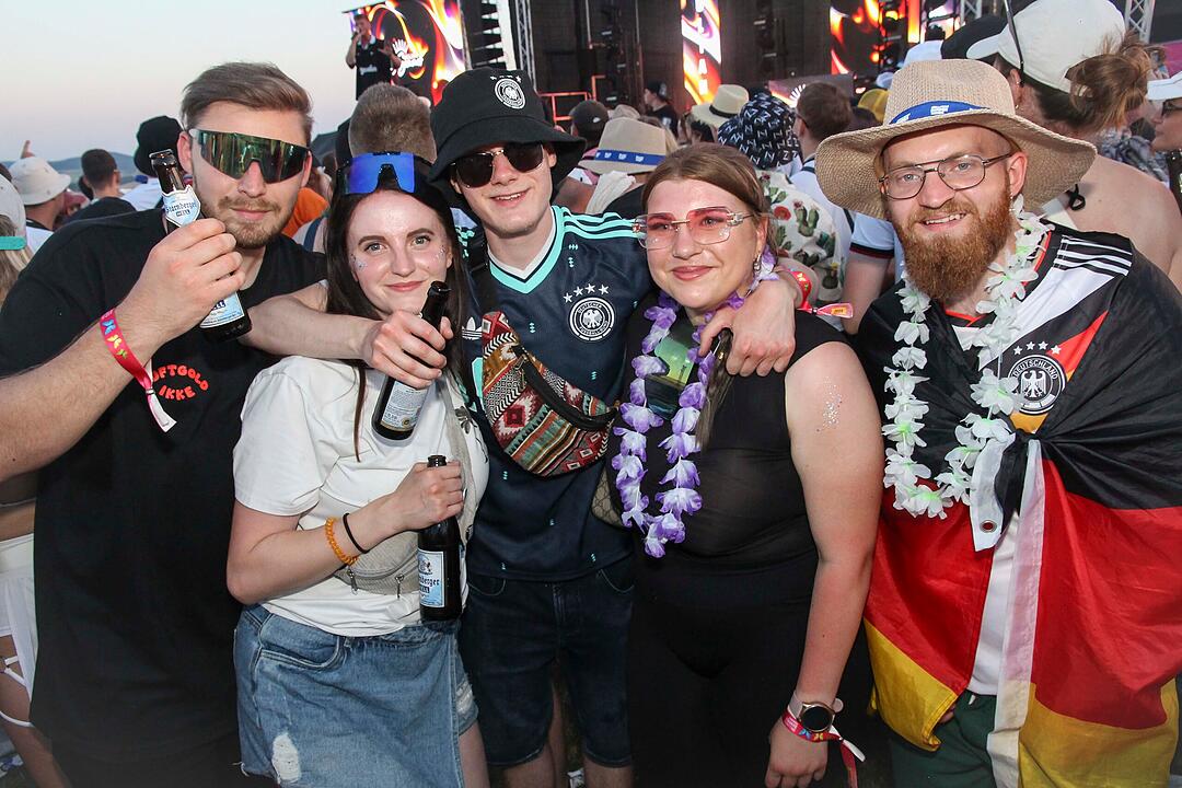 Es wurde ausgelassen gefeiert.