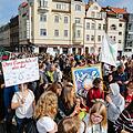 Am 20. September 2019 haben in über 30 fränkischen Städten Menschen für Klimaschutz - wie hier in Bamberg. Foto: Matthias Hoch