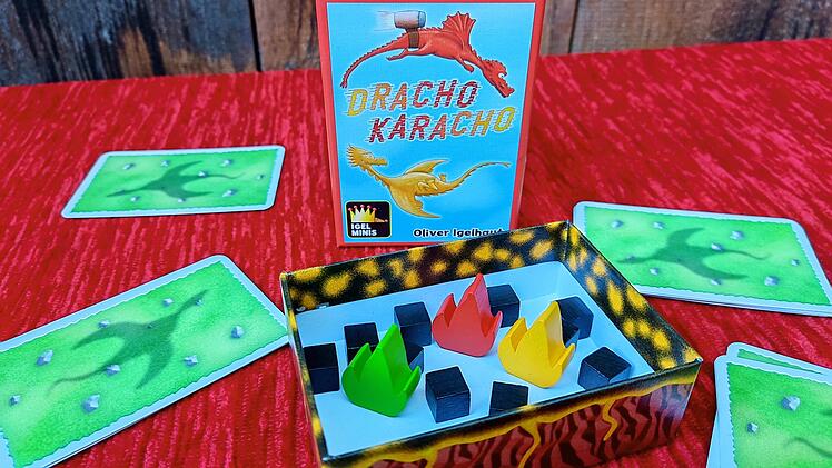 Dracho Karacho im Test - 2023-er Neuheit des fränkischen Kleinverlags Igel-Spiele