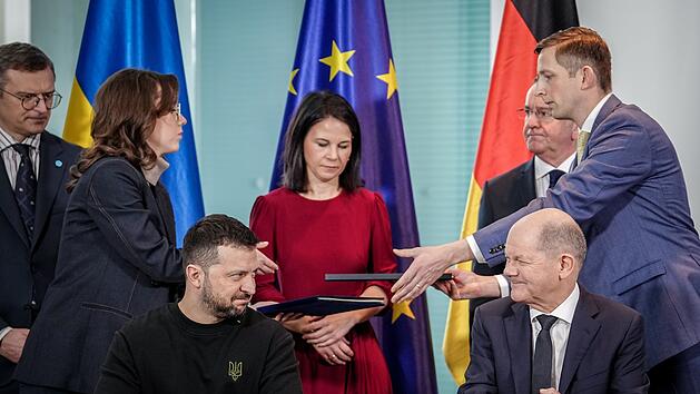 Scholz trifft Selenskyj