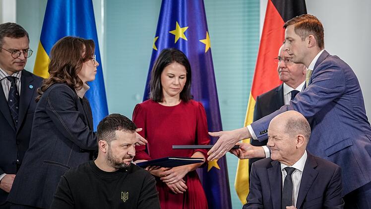Scholz trifft Selenskyj