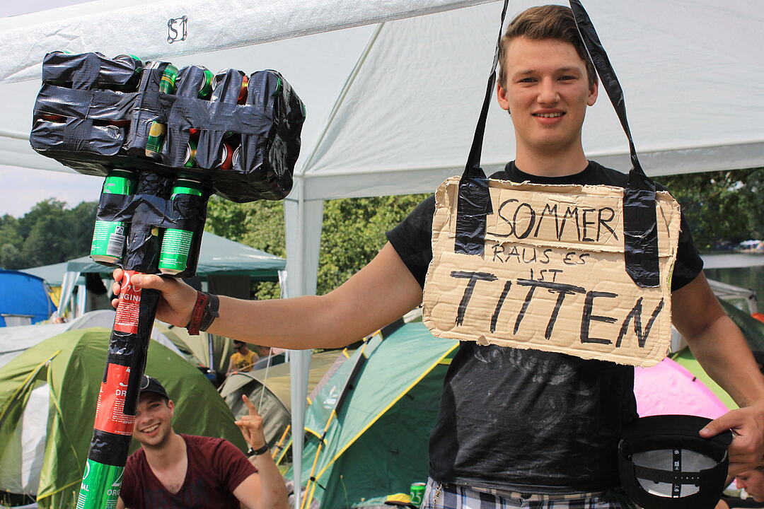 Die krassesten Outfits bei Rock im Park 2017