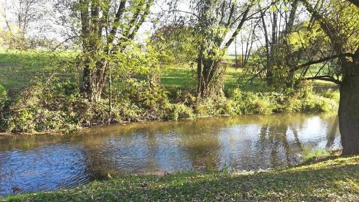 Baunacher Fluss-Idyll am Stadtrand
