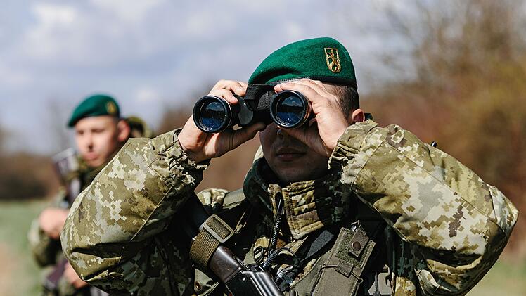 Ukrainische Grenzsch&uuml;tzer