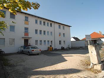 Die Flüchtlingsunterkunft in der Goethestraße  Foto: FT-Archiv