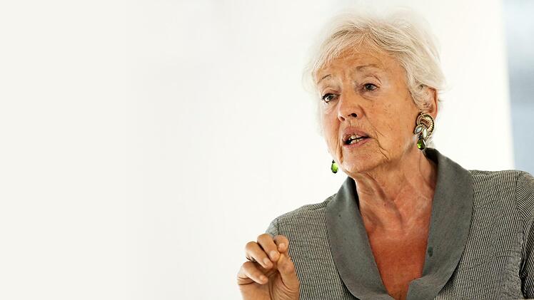 Prominente Genossin und Bundesministerin im Kabinett Schröder: Renate Schmidt, aufgewachsen in Coburg.