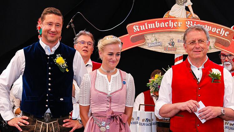 Die Kulmbacher Bierwoche ist eröffnet. Foto: Matthias Hoch