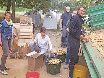 In diese Jahr wurden die Kartoffeln nicht für das Fest verwendet, sondern an die Mitglieder verteilt.  Foto: privat