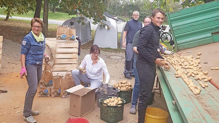 In diese Jahr wurden die Kartoffeln nicht für das Fest verwendet, sondern an die Mitglieder verteilt.  Foto: privat