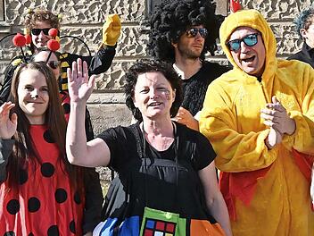 Ein bunter Mix erwartet die Teilnehmer und Besucher des Sonneberger Faschingsumzugs am kommenden Dienstag, 17. Februar.